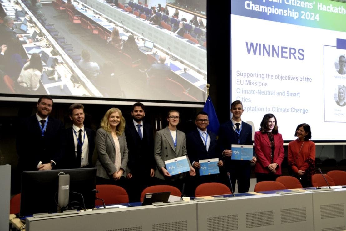 Award Ceremony — European Citizens' Hackathon Championship